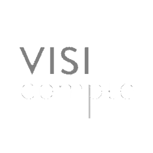 Logo visio compte noire et blanc png