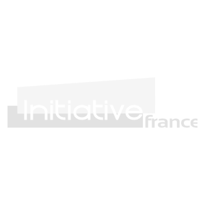 Logo intiative france noire et blanc png